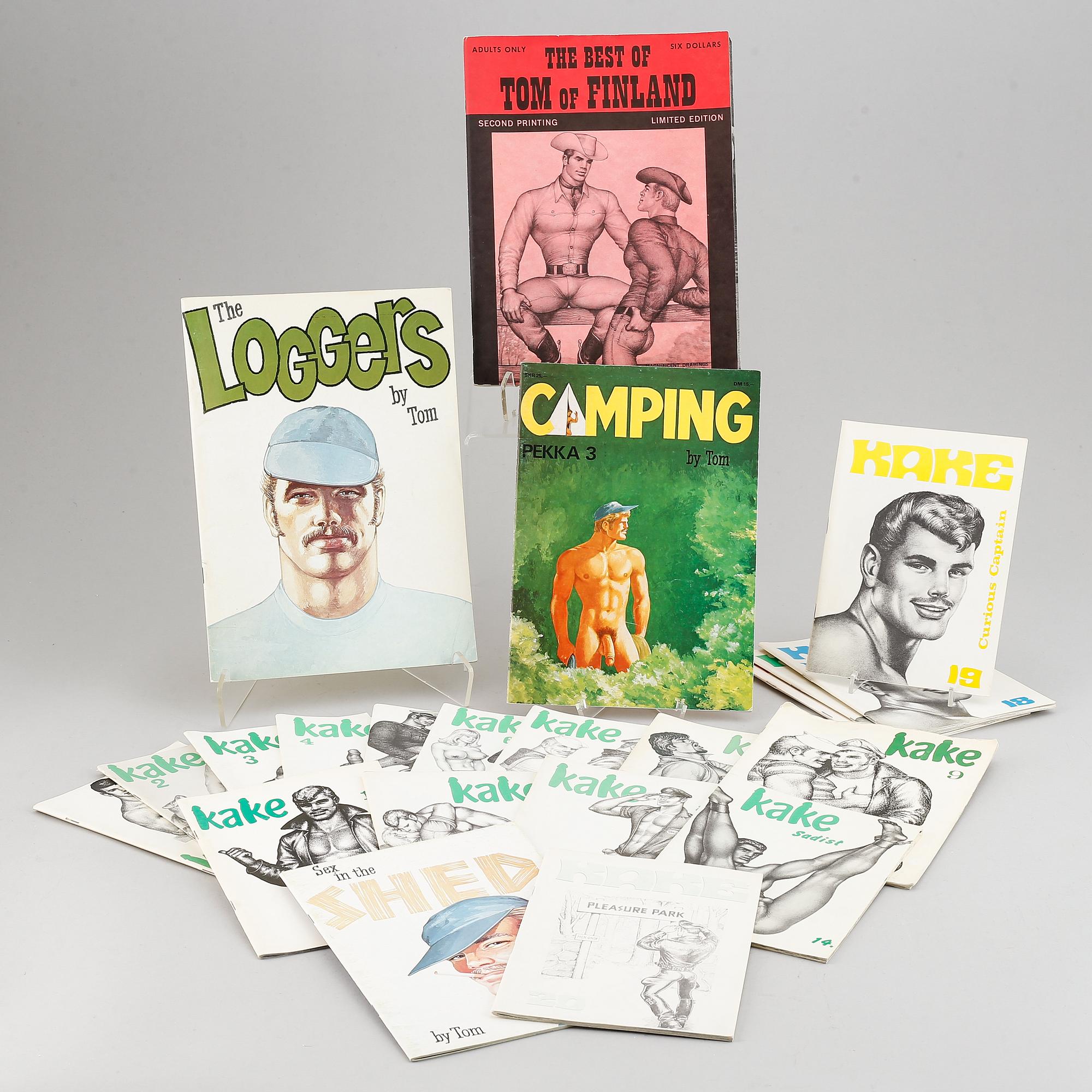 Tom of Finland, 22 magazines.