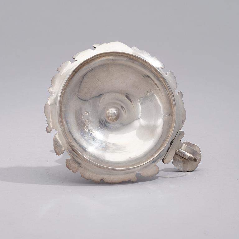 CHAMBERSTICK, silver, Moscow 1841, Pavel Sazikov, weight 170 g.