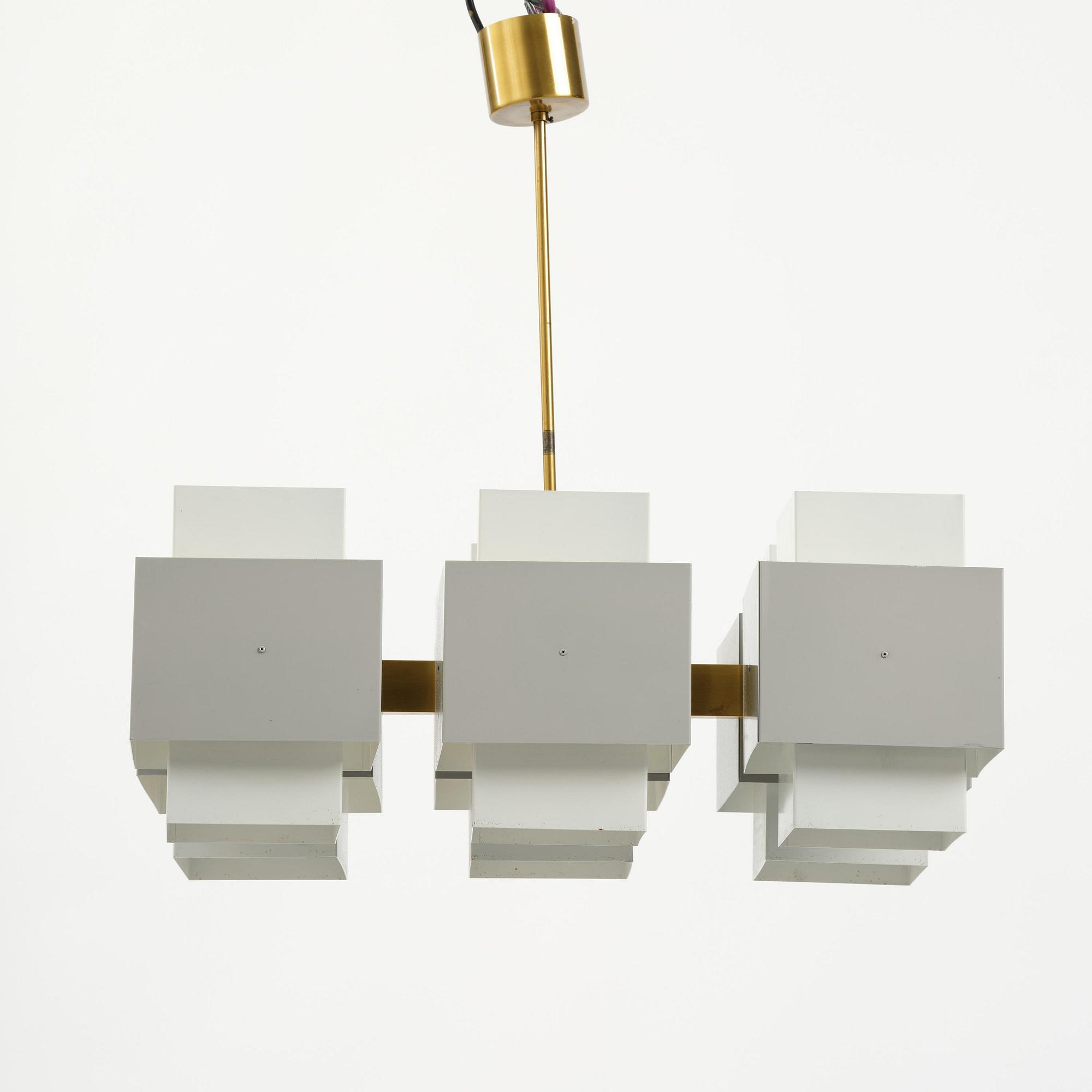Hans-Agne Jakobsson, a "Selectra" ceiling lamp model "C 769/6", Hans-Agne Jakobsson AB, Markaryd, 1960s-70s.