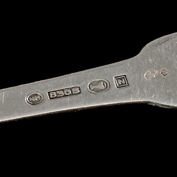 PARTI SILVER, 43 st, 1900-tal. Vikt 1000 g.