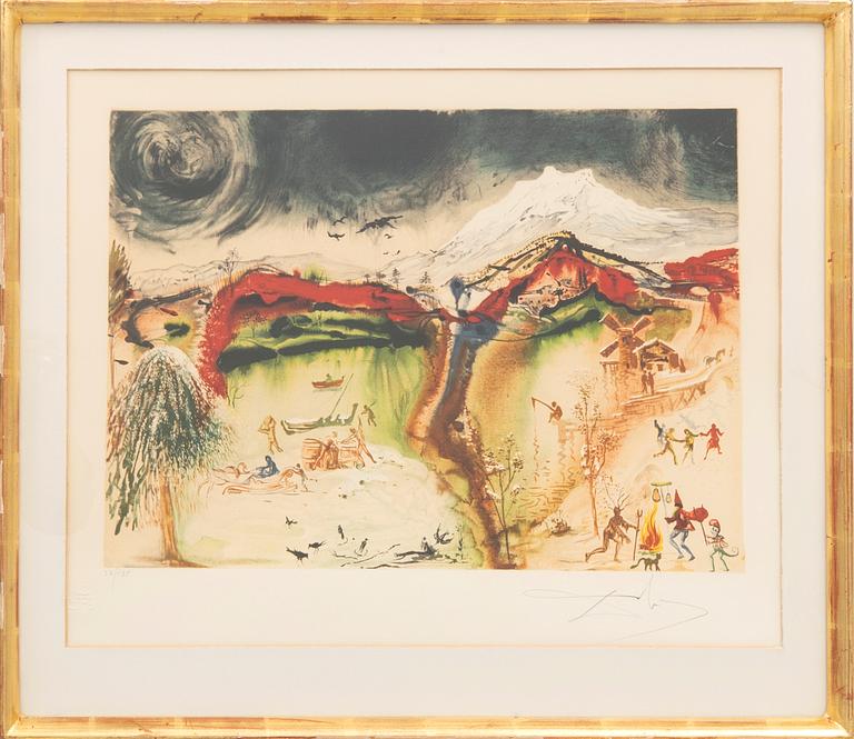Salvador Dalí, ur "The four seasons".