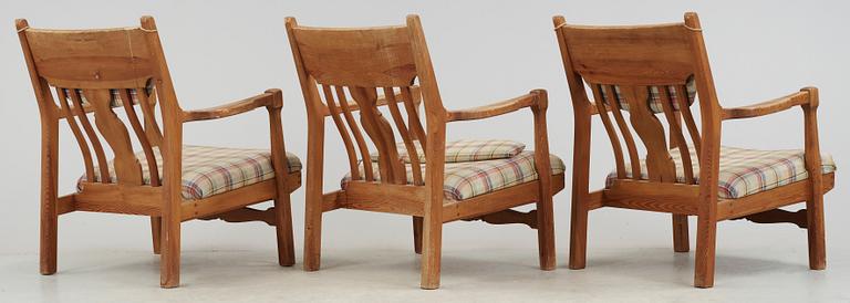 MÖBELGRUPP, 3+2+1, 1900-talets första hälft.