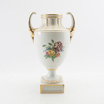Urn/Vase "Juliane Marie porcelain" Royal Copenhagen Denmark first half of the 20th century.