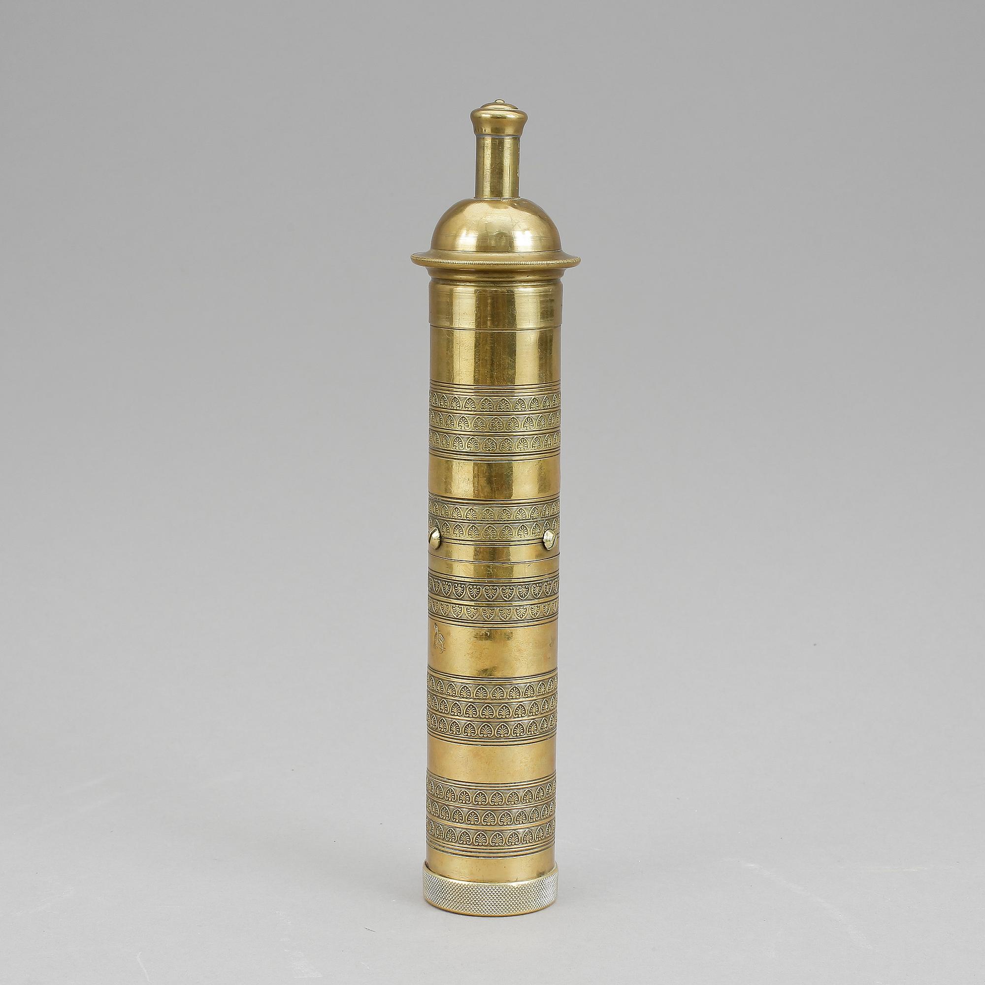KAFFEKVARN, mässing, sannolikt Turkiet, 1900-talets första hälft.