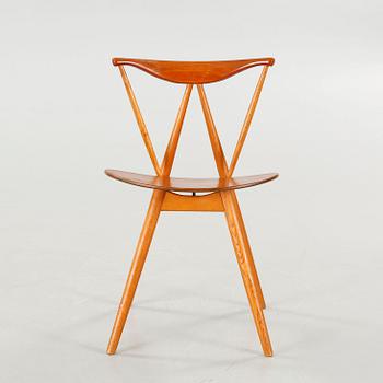 VILHELM WOHLERT, stol, "Piano chair", P. Jeppesen, Danmark, formgiven 1955.