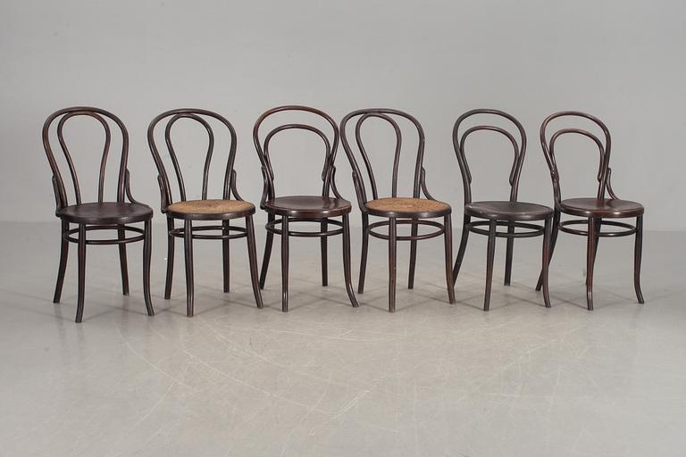 STOLAR, 6 st snarlika, bl.a Thonet, Mundus.