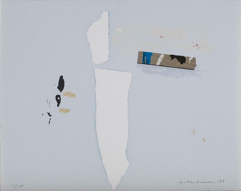 GRAFISK MAPP. Serigrafier, 12 st. Numr 31/100.