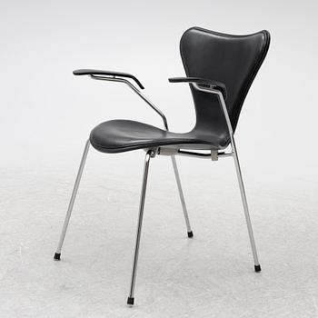 Arne Jacobsen, Armchairs, 4 pcs, "The Seven", Fritz Hansen, Denmark, 2006.