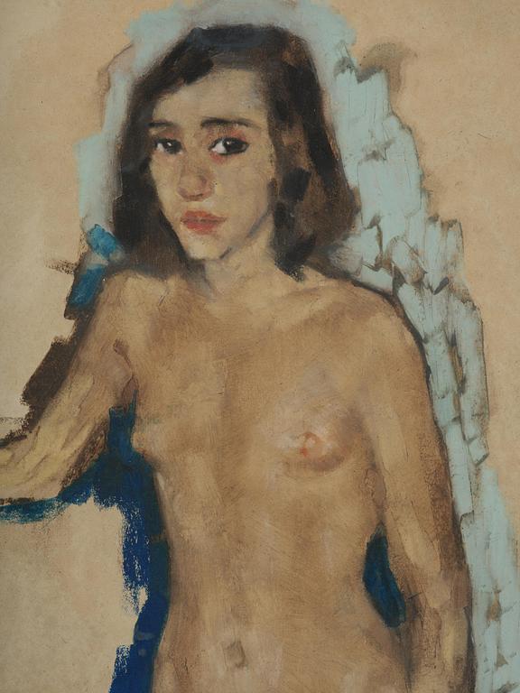 Lotte Laserstein, Stehender Mädchenakt.