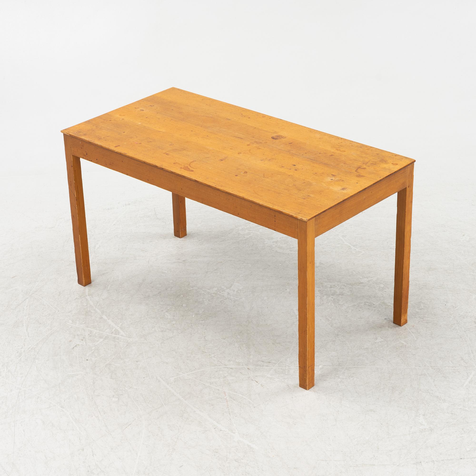 Stig Lönngren, a 1950's pinewood coffee table.