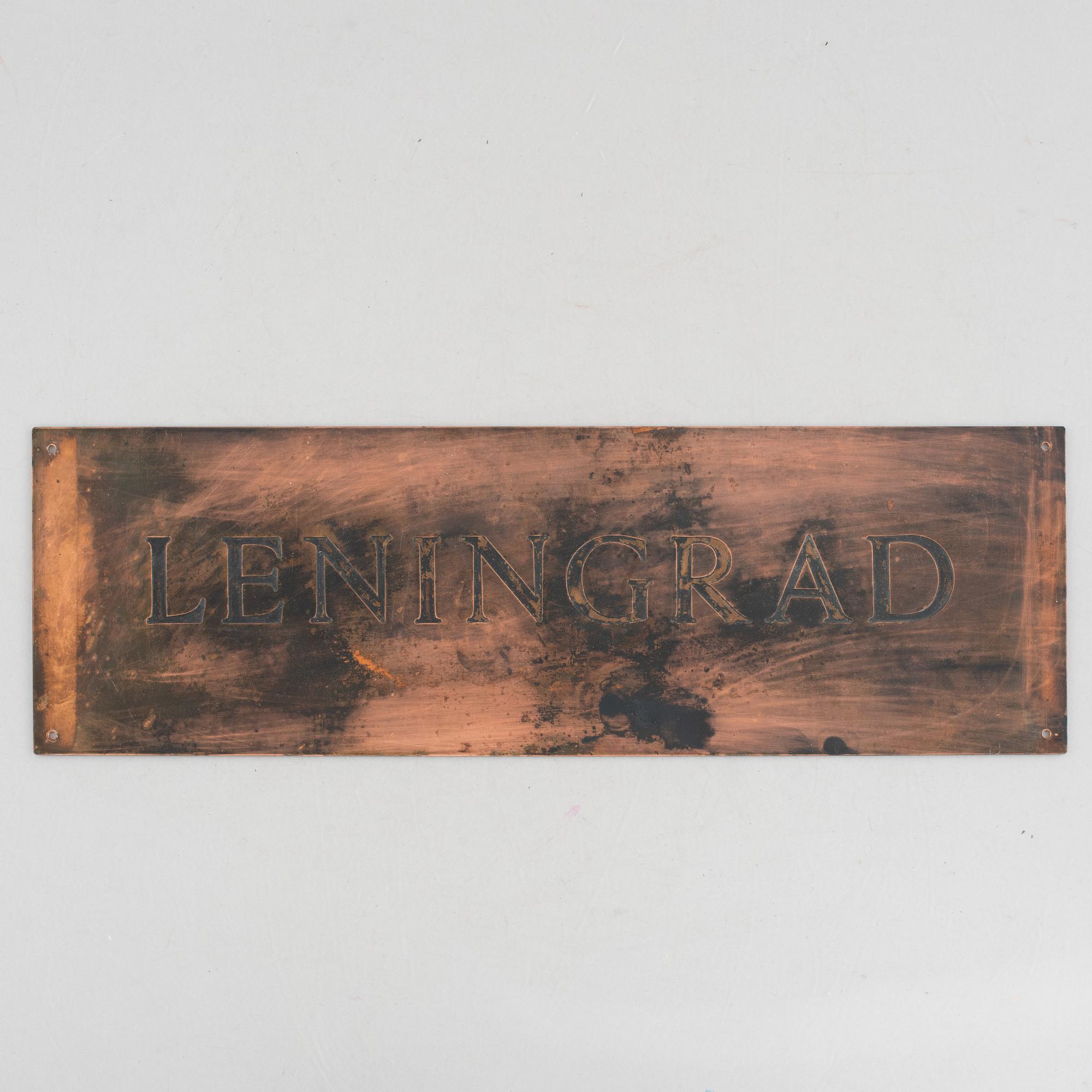 Jan Svenungsson, "Leningrad".