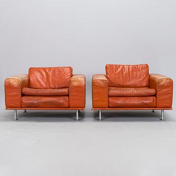 Yrjö Kukkapuro, nojatuoleja, pari, "Variaatio", tilaustyö, Haimi, 1970-luvun loppu.