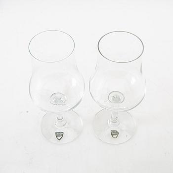 Gunnar Cyrén, Wine Tasting Glasses "Elixir" 24 pcs, glass, Orrefors.