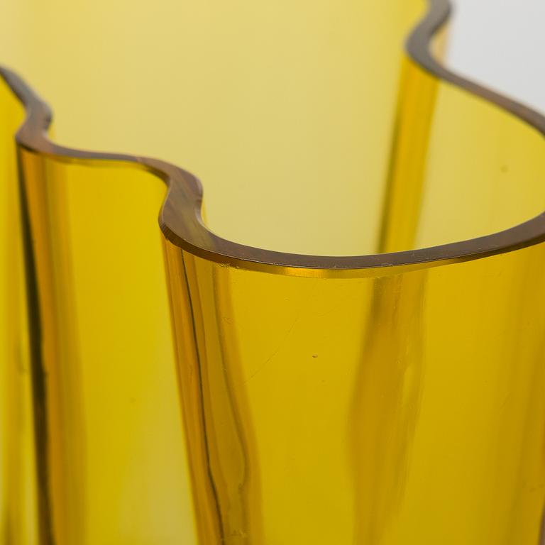 Alvar Aalto, vas, modell 9750, Iittala Glasbruk ca 1950-1953.