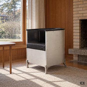 Mats Theselius, Armchair, 'Aluminium', Källemo.