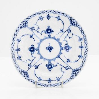 Royal Copenhagen, teservis, porslin, 11 delar "Musselmalet".