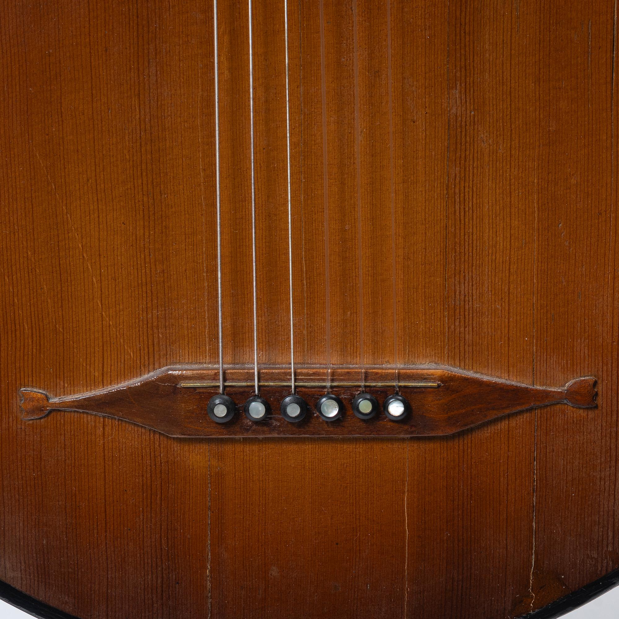 Bernhard Enzensperger, acoustic guitar, "No 73", 1836, Austria.
