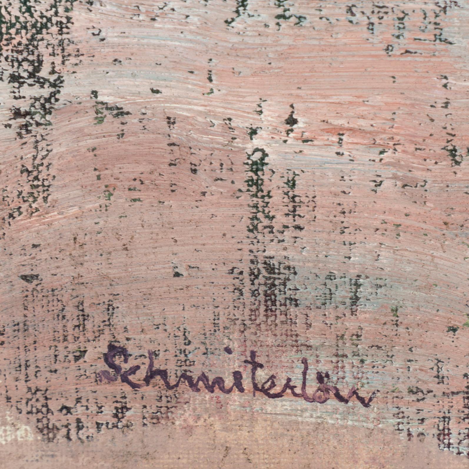 BERTRAM SCHMITERLÖW, oil on canvas, signed.