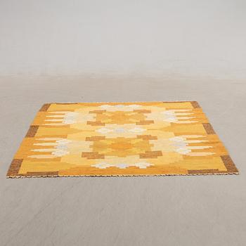 Ingegerd Silow, Rug, flat weave, signed IS, approximately 240x165 cm.