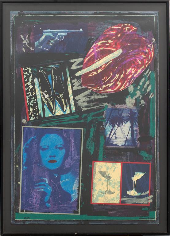 MAYA EIZIN ÖIJER, silkscreen signed and numbered.