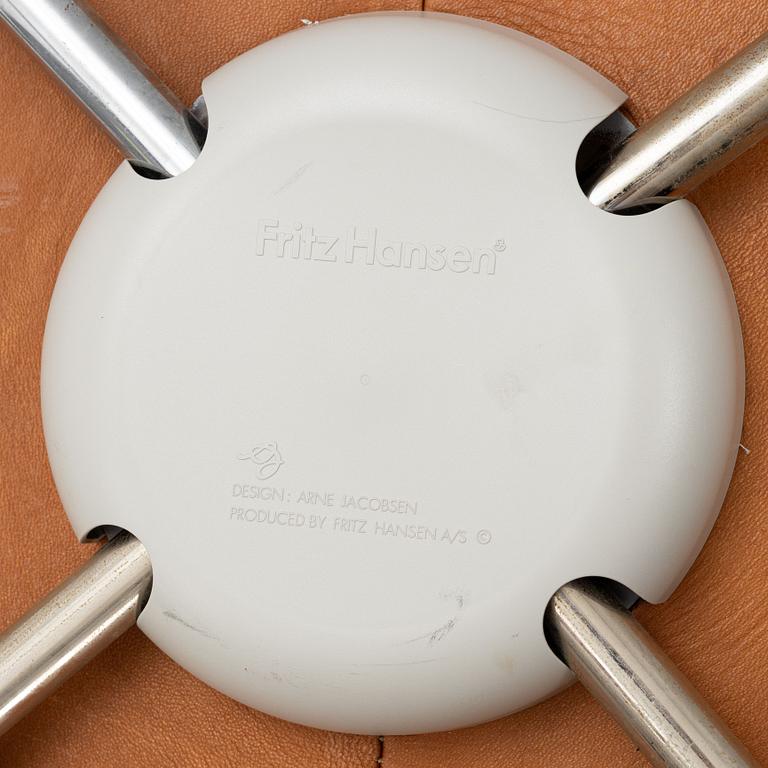Arne Jacobsen, stolar, 6 st, "sjuan", Fritz Hansen, Danmark.