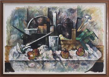 OKÄND KONSTNÄR, olja på duk, sign o dat Bergenhag 1965.