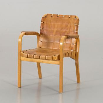 ALVAR AALTO, fåtölj, modell 45, inköpt 1950-tal.