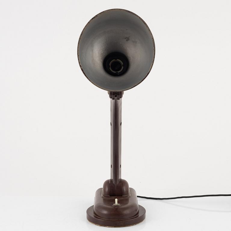 A table lamp, Czechoslovakia, 1930's.