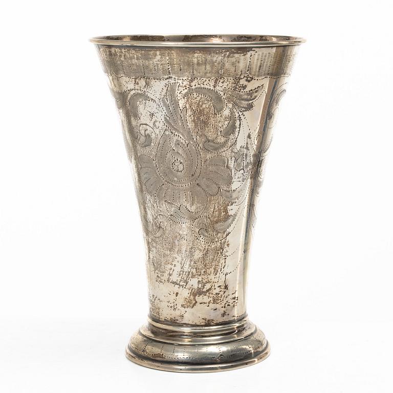 C.G. Hallberg, Bägare, silver, Stockholm 1938.