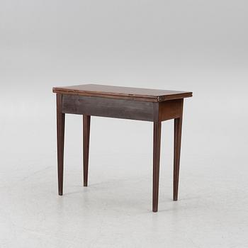 Game table, Gothenburg, circa 1800.