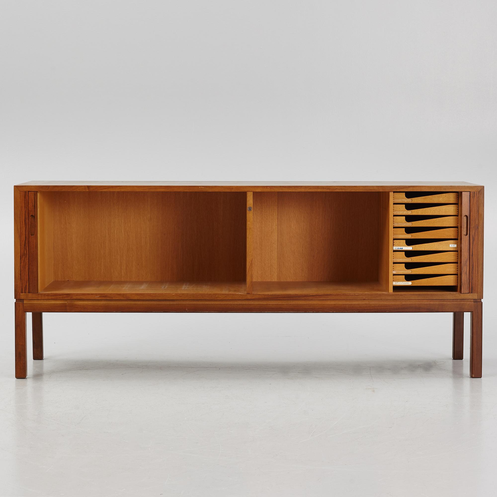 Sideboard, three pieces, 1960's/70's.
