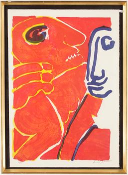 Bengt Lindström · BENGT LINDSTRÖM, färglitografi, signerad o numrerad 44/250.