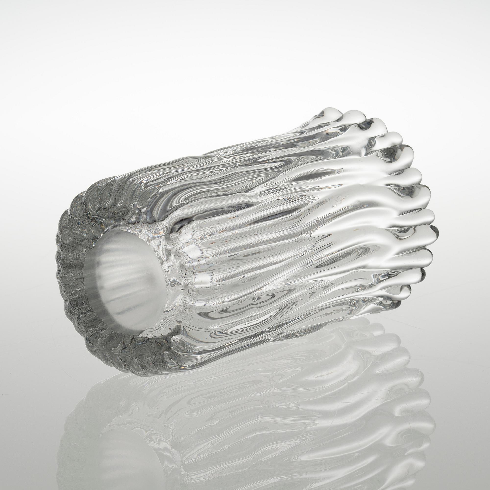 TAPIO WIRKKALA, TVÅ VASER. Jäkälä. Sign. Tapio Wirkkala Iittala.