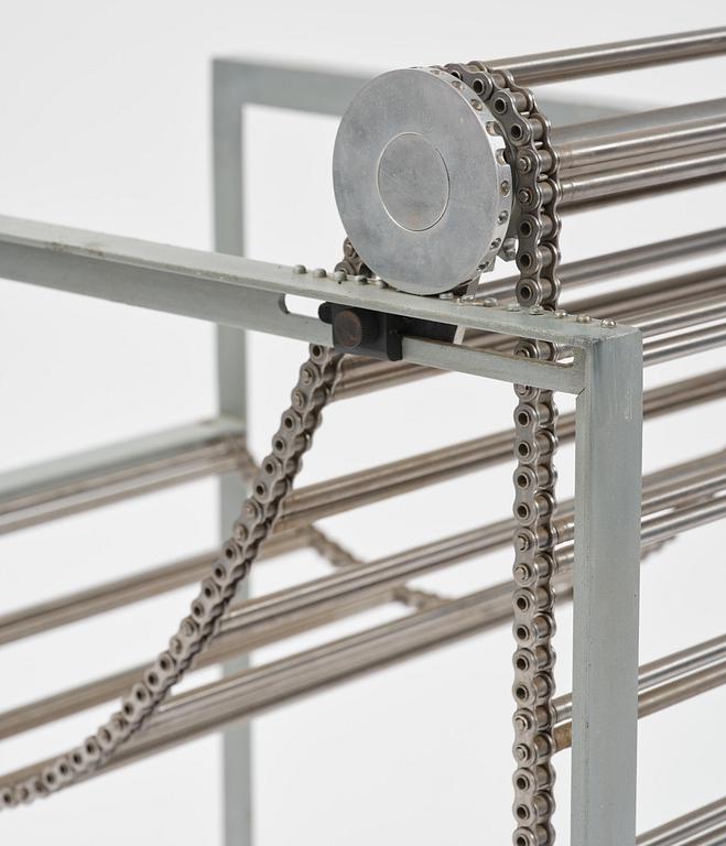 Paolo Pallucco, & Mireille Rivier, fåtölj, "Barba D'Argento", Pallucco, Italien, efter 1986.