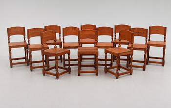 STOLAR, 12 st, allmoge, 1800-/1900-tal.