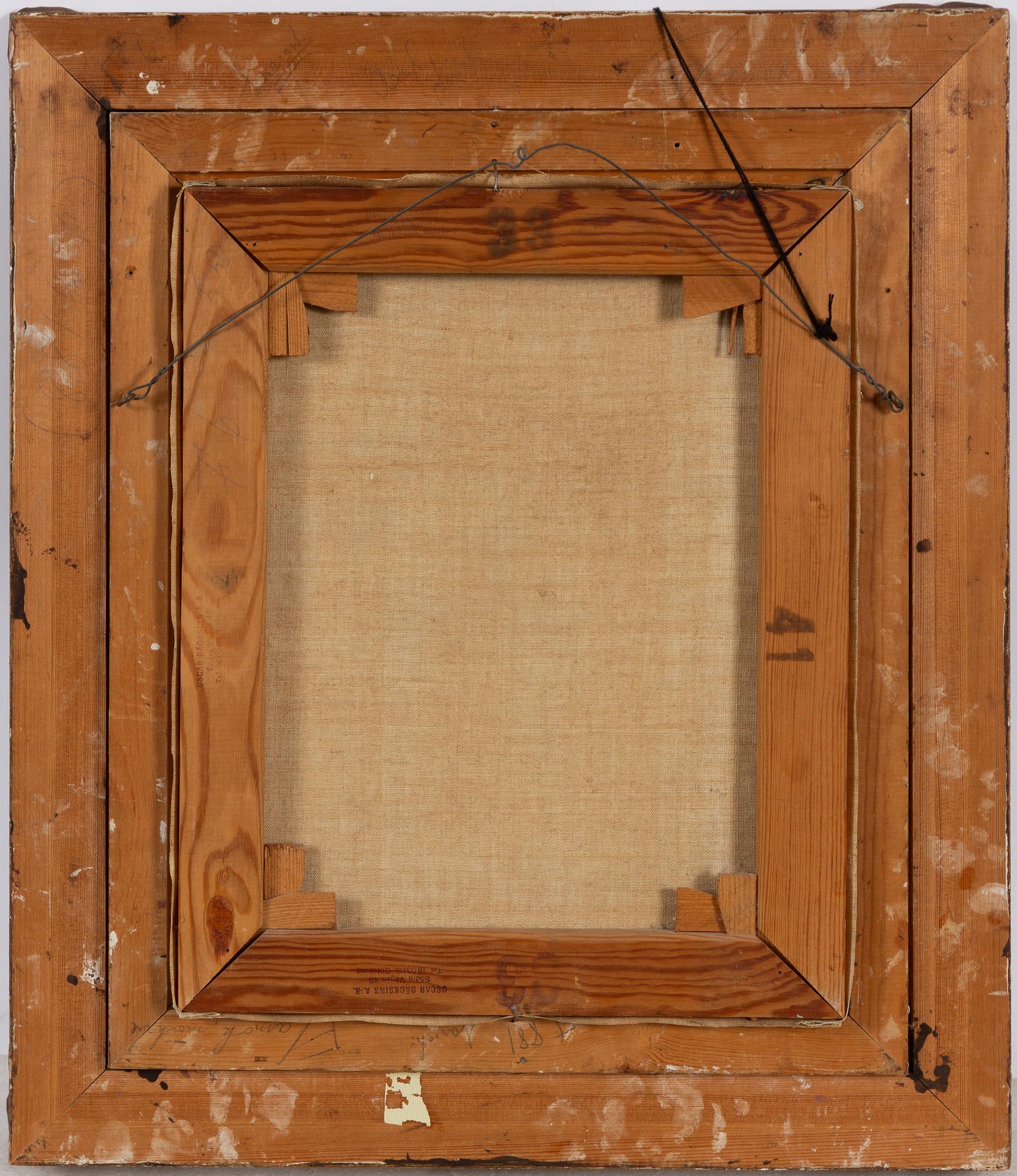 Axel Lind, Twilight landscape.