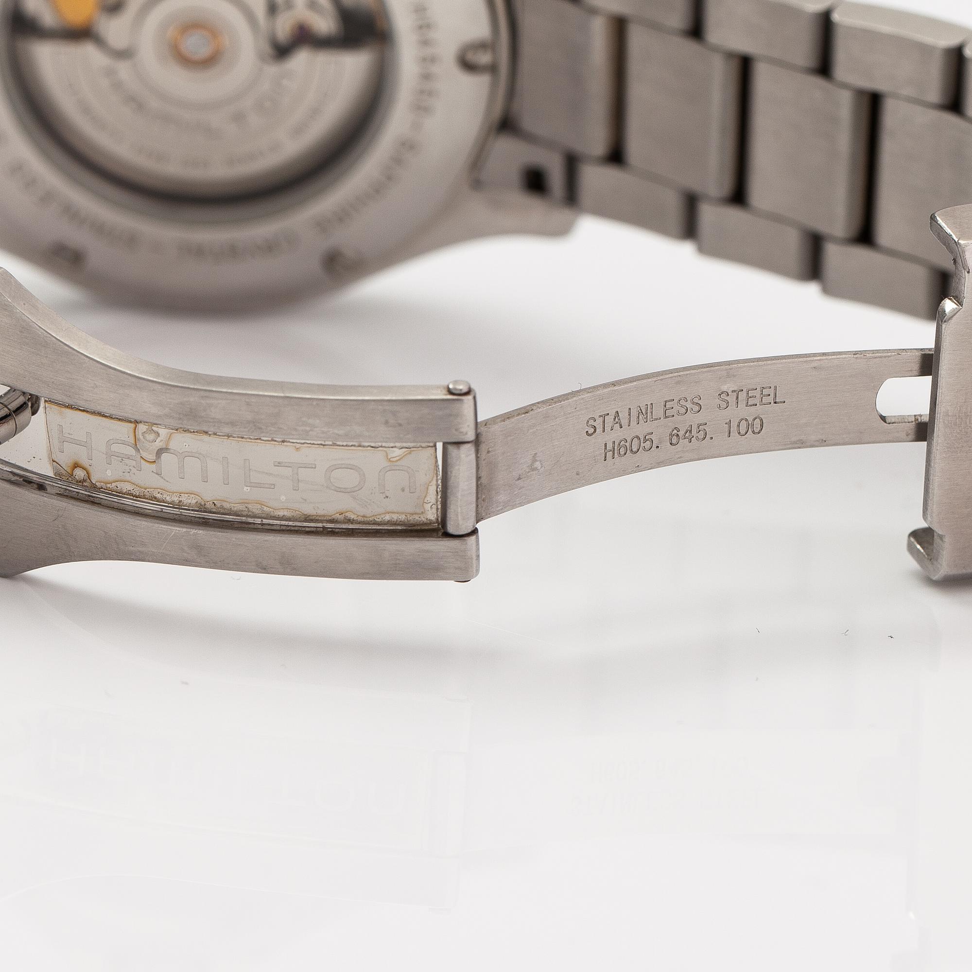 Hamilton, Khaki, wristwatch. 41 mm.