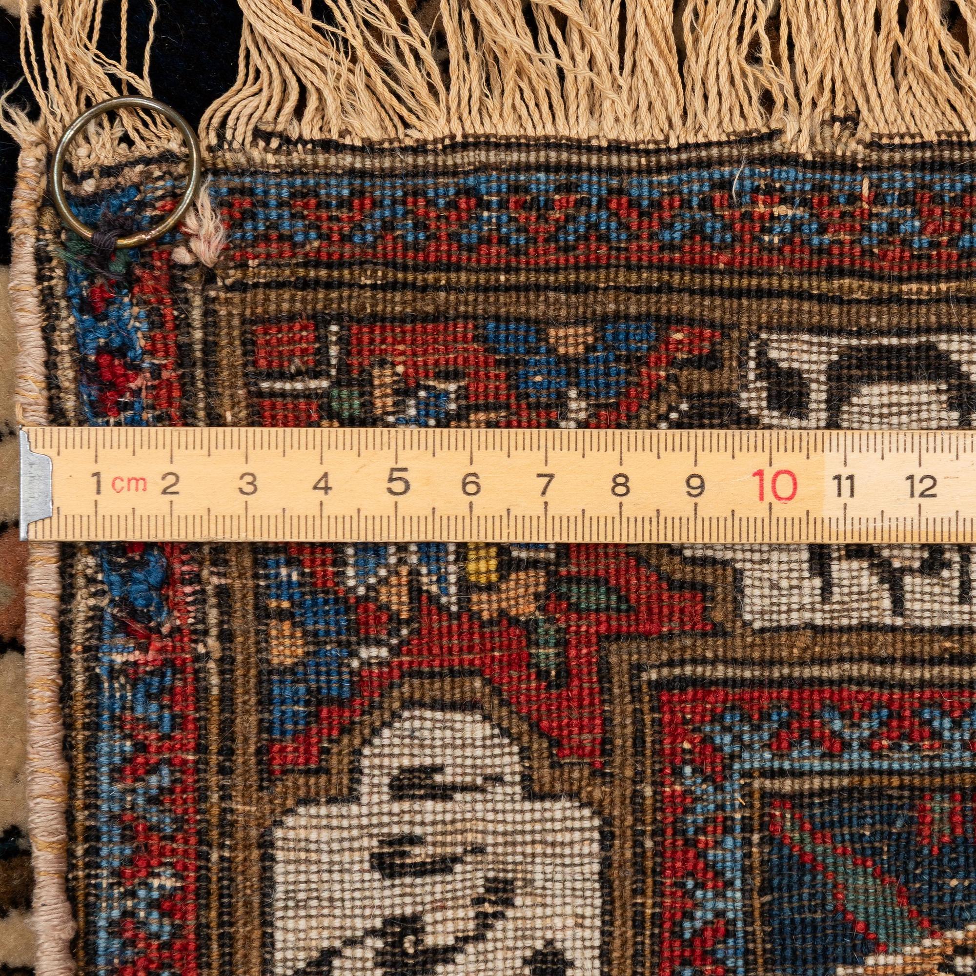 A pictoral Kashan 'Mohtasham' Central Persia, c. 205 x 130 cm.