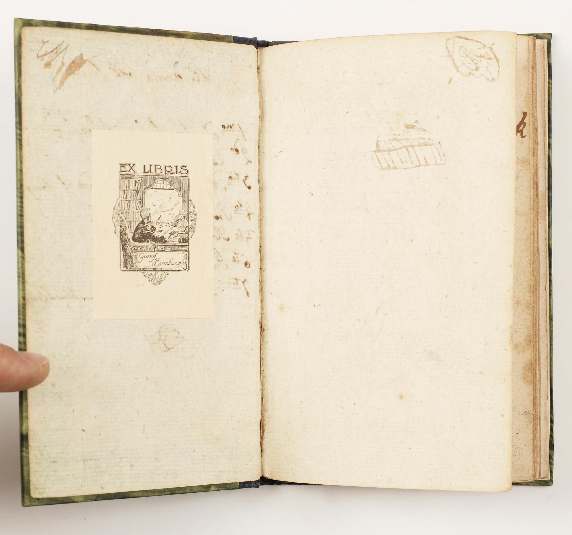 BOK, "Om Sjelfmord" av Gottfried Less, Stockholm 1788.