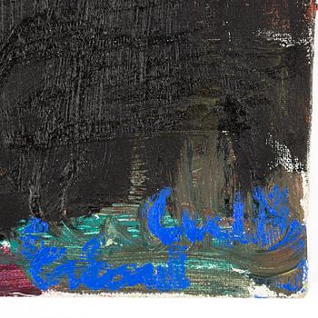 Erland Cullberg, oil on canvas, signed.