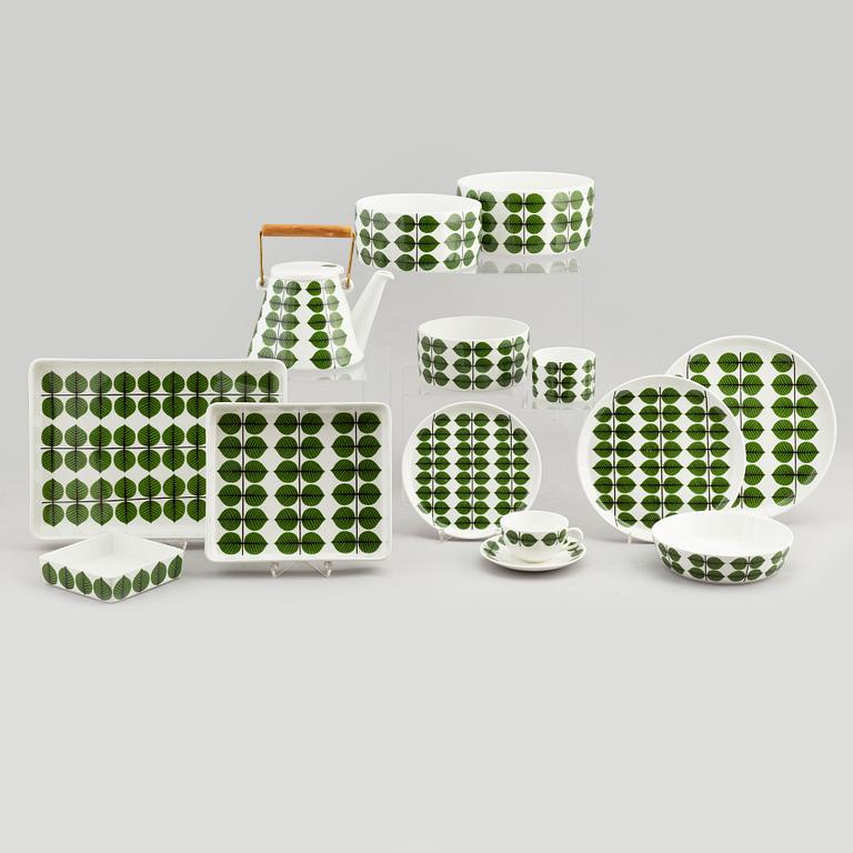 Stig Lindberg, a 39 piece creamware 'Berså' service, Gustavsberg.