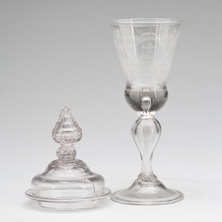 POKAL, glas. 1700-tal.