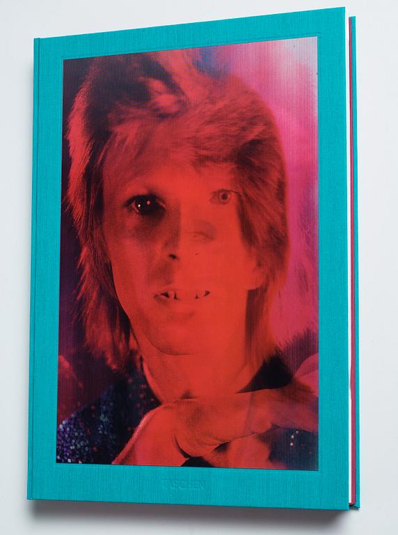 Mick Rock, limited edition photo book signed by Rock and Bowie 2015 published by Taschen.