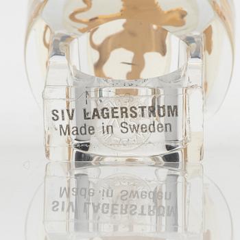 Siv Lagerström, three rings acrylic plastic, 1970s.