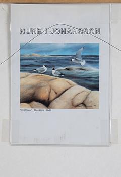 RUNE JOHANSSON, watercolour, signed and dated -98.