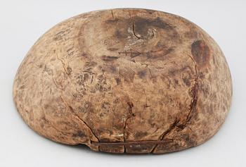 SKÅL, allmoge, trä, 1700-/1800-tal.