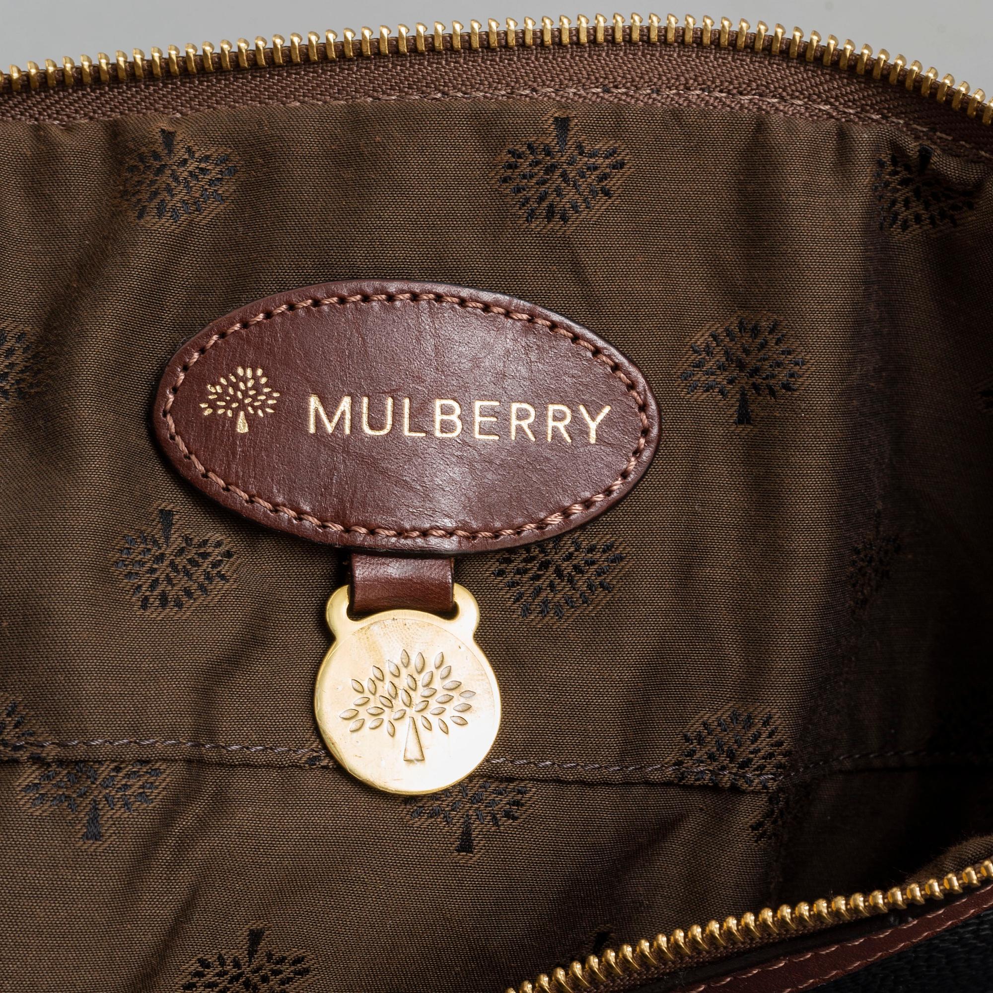 MULBERRY, weekendbag, "Large Clipper".