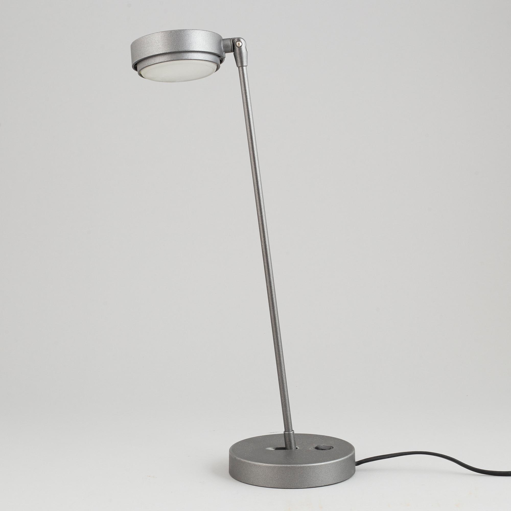 A 'Kaio Fluo' table lamp by Ernesto Gismondi for Artemide.