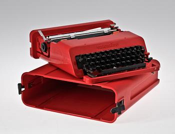 SKRIVMASKIN, "Valentine", Perry King samt Ettore Sottsass, Olivetti.