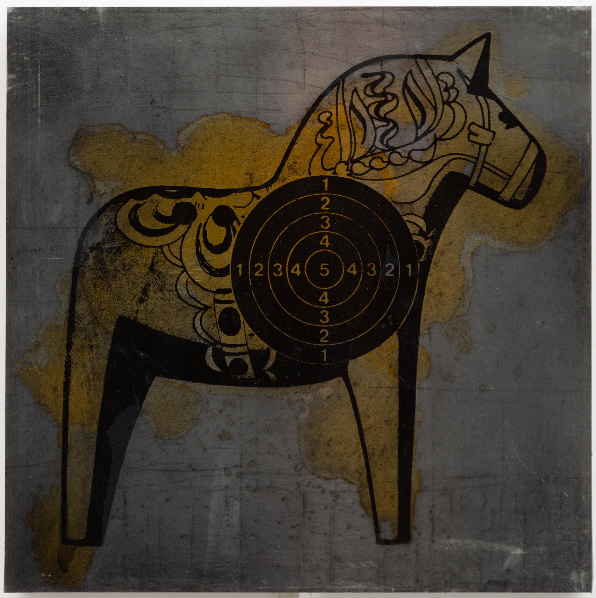 Peter Johansson, "The final solution to the problem of sculpture", polyptyk, 16 delar.